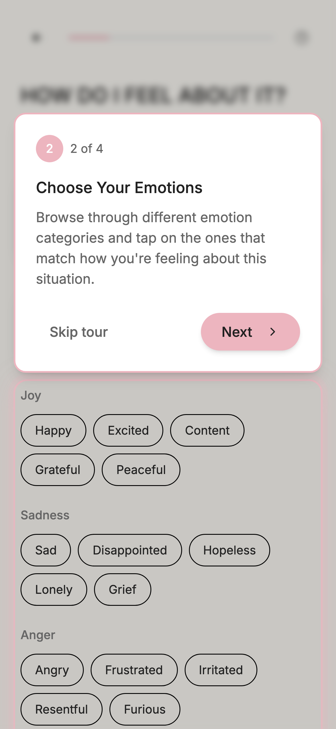 03 — Choose your emotions
