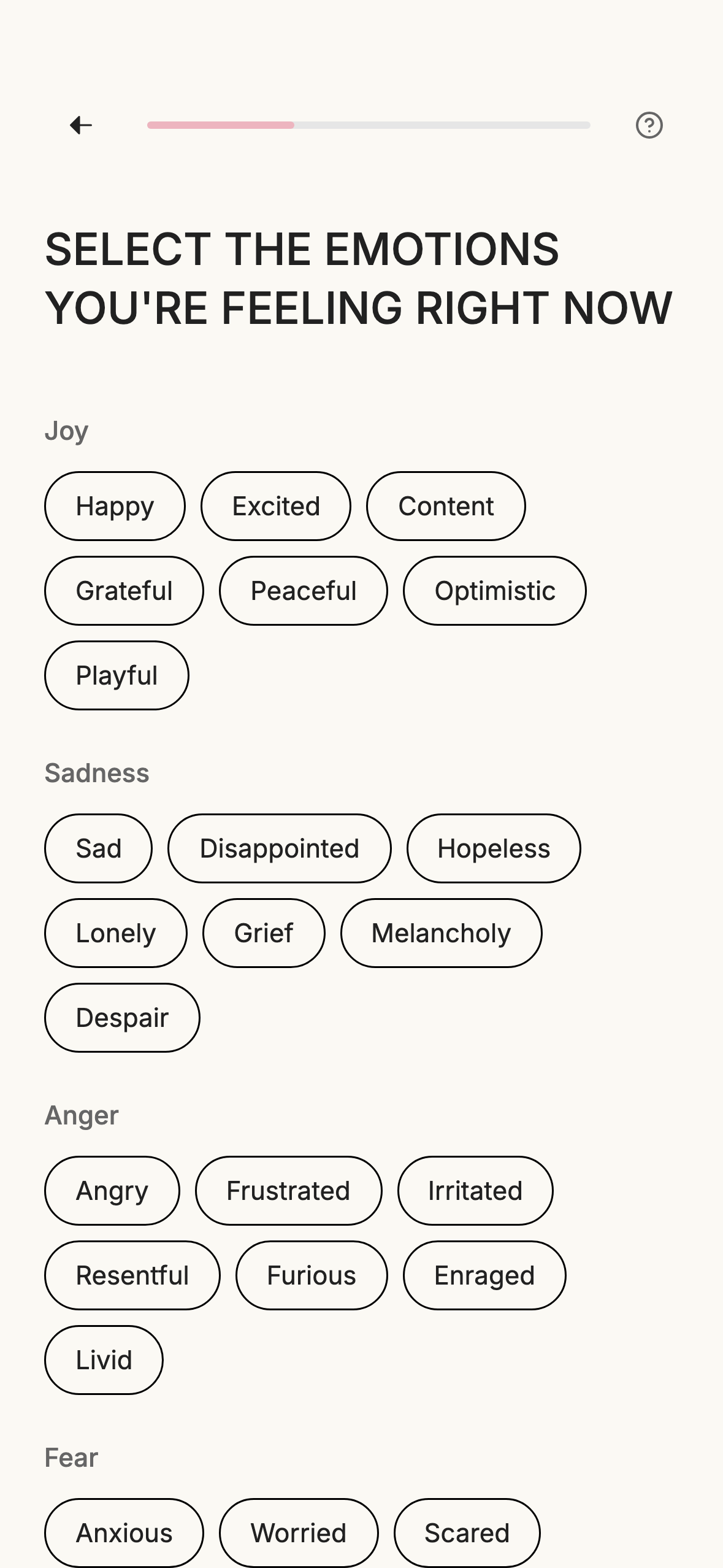 04 — Simple Mood Check