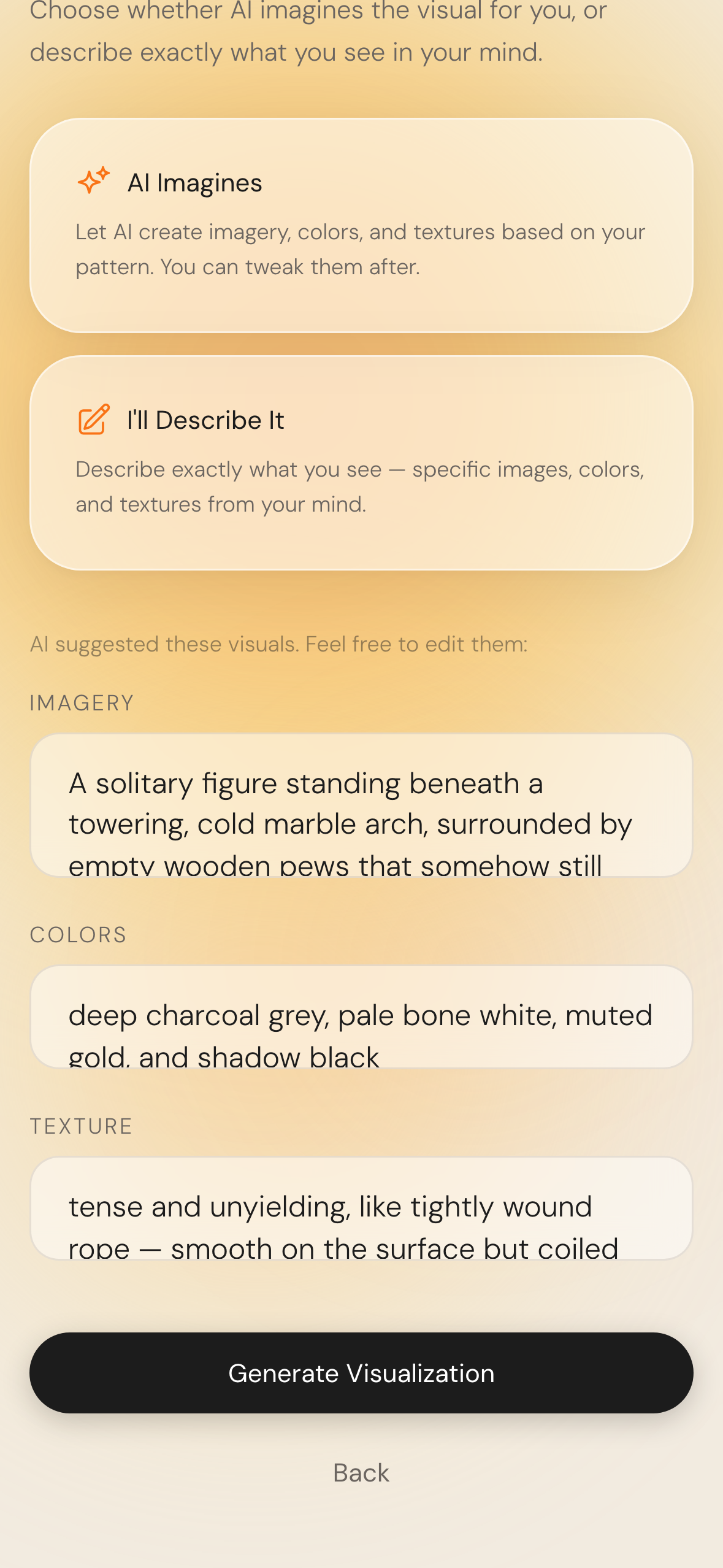 04 — AI imagines the visual