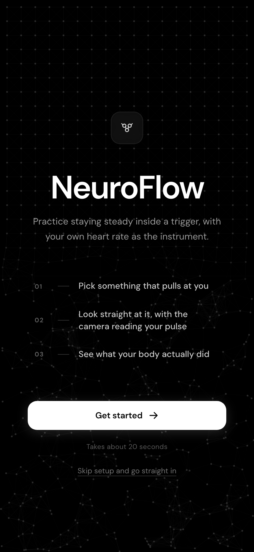 The whole method, on the first screen